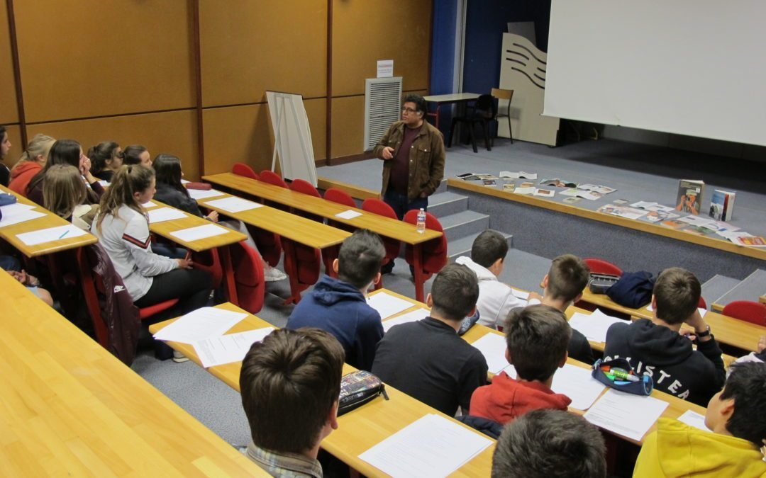 Rencontre avec SIDDIQ BARMAK, leçon d’humanisme et de cinéma pour la classe de 2de C