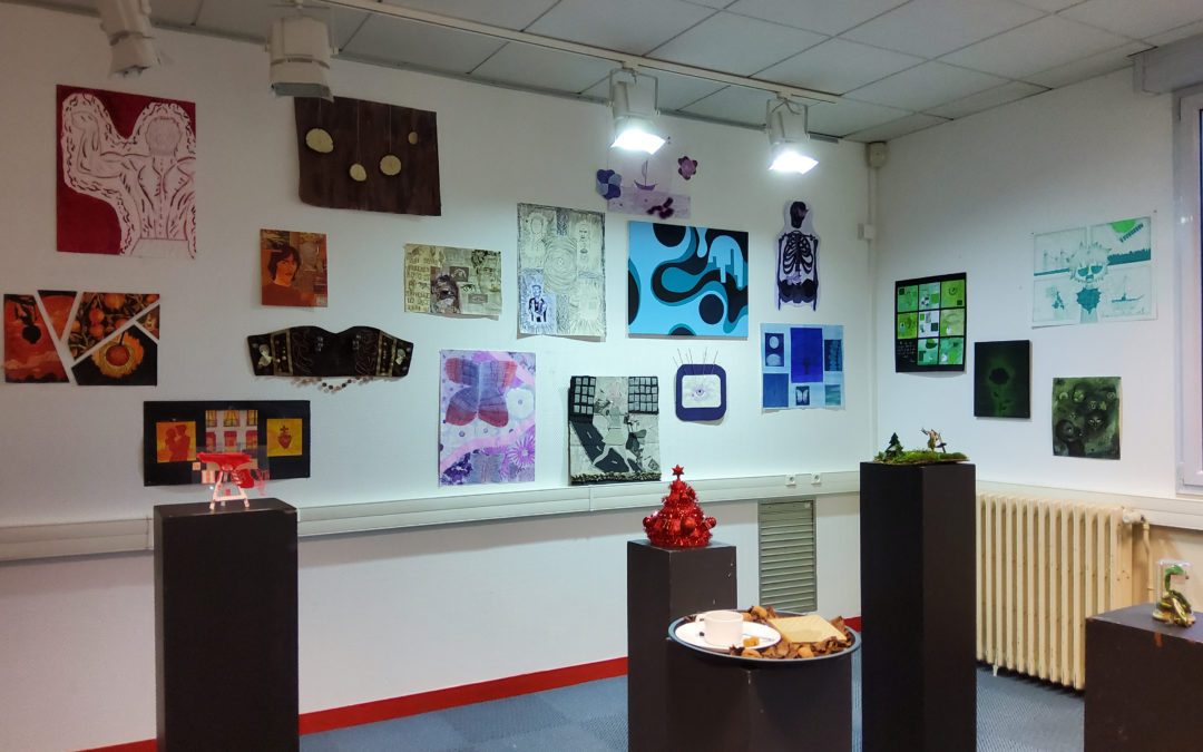 Exposition des Secondes optionnel arts plastiques