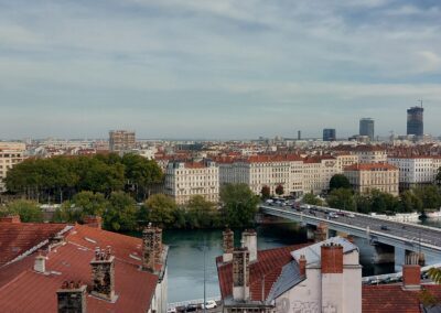 Vue sur la ville de Lyon