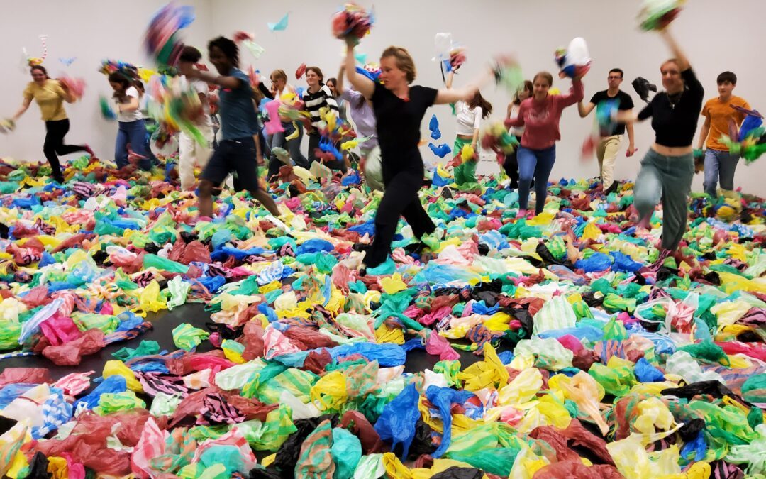 Les 1ères Spé Arts Plastiques et le danseur chorégraphe Tidiany N’DIAYE